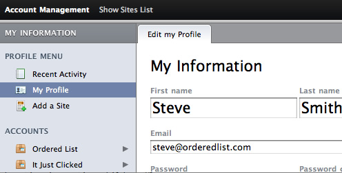 Your Harmony Profile Your Harmony Profile